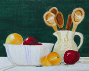 Still Life with Wooden Spoons